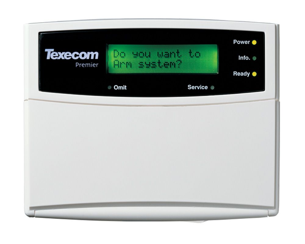 Texecom Premier LCD Keypad